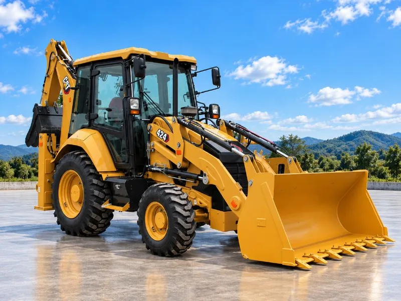 Retroexcavadora CAT 424